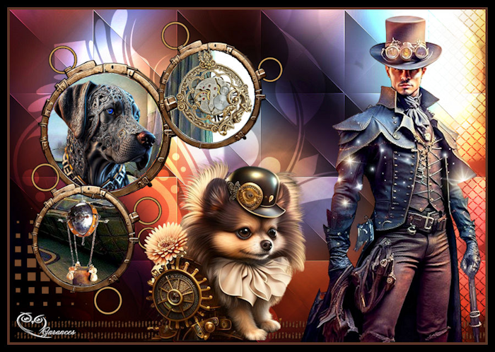 Dog steampunk garances