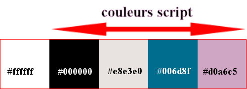 Palette 4 couleurs 7