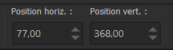 Position papillon bas