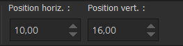 Position papillon haut